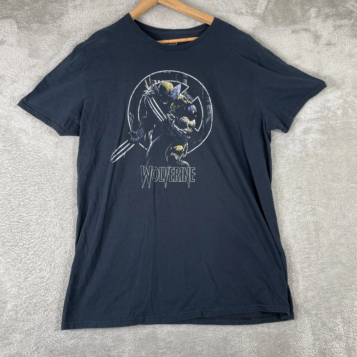 T-shirt Vintage X-Men '97 - XL Homme, Bleu, Dessins Jim Lee (Cyclops, Wolverine...)