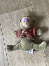 Doudou Peluche Moulin roty Ours Crête Singe T Shirt Pull Bordeaux Les Zazous