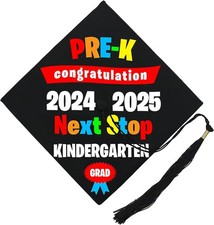 Pre-K Graduation Cap for 2025 Preschool Grad Party Decorations for Kids