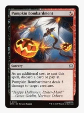 Pumpkin Bombardment | MTG Marvel SPM | Green Goblin | NM Near Mint Unplayed