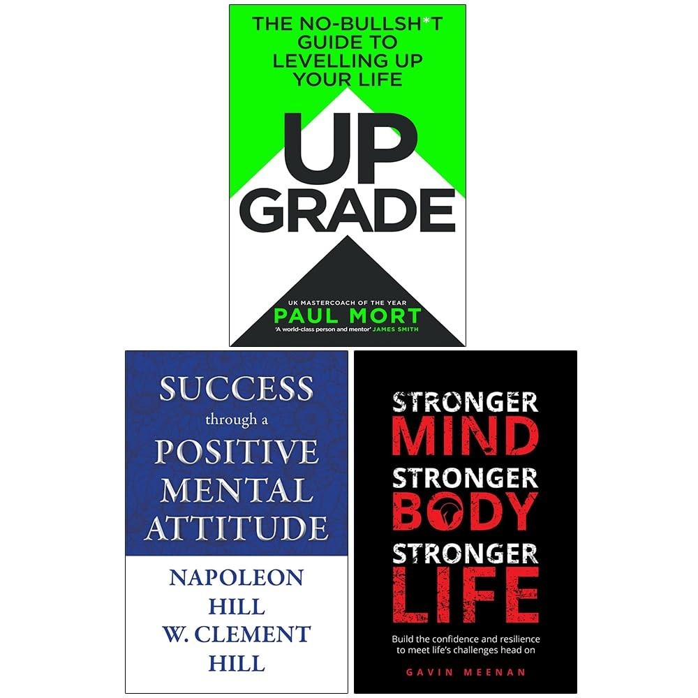 Upgrade,Success through a Positive,Stronger Mind Stronger Body 3 Books Set