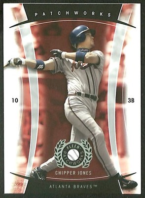 2005 Fleer Patchworks #27 Chipper Jones Atlanta Braves