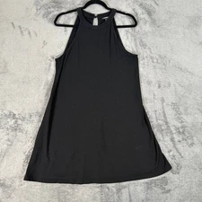 Express Black Tank Top Size Large High Neck Sleeveless