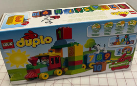 LEGO DUPLO Number Train 10558 Learn to Count 31 pcs New Box has wear