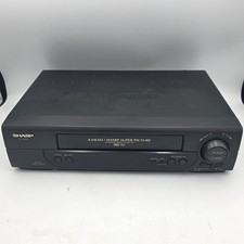 Sharp VCR VC-A582U VHS 4 Head Hi Fi Player Recorder No Remote Tested And Works