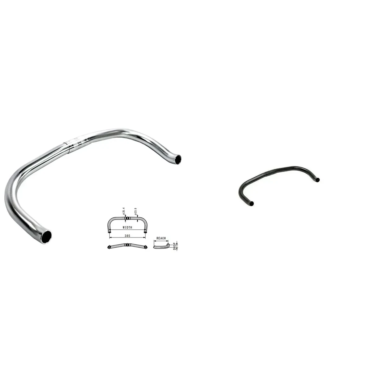 Nitto Bicycle Bullhorn Bar 25.4 mm Clamp Diameter for sale | eBay