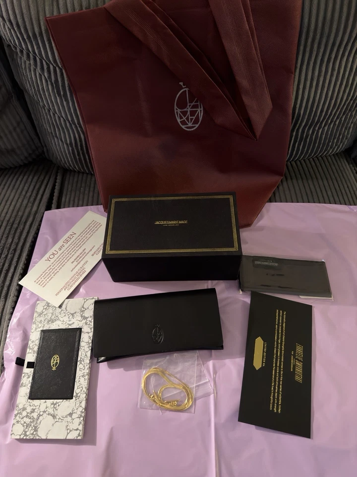 CAJA DE GAFAS DE SOL JACQUES MARIE MAGE, TELA CERTIFICADA Y LIBRO Foto 4 de 4