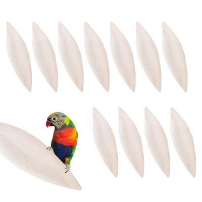 Cuttlebone For Birds Parakeets 12 Pieces Natural Grinding Toy 9-12cm