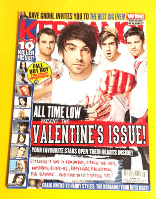 Kerrang! No 1453 Feb 16 2013 -All Time Low, Evanescence, You Me At Six.Paramore