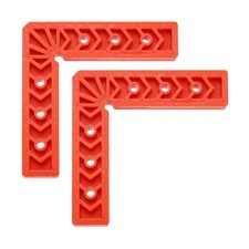 2Pcs Corner Clamp 90 Degree Right 6 Inch Angle Clamp, Orange