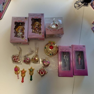Bandai Sailor Moon Twinkle Dolly Little Charm Miniature Tablet Set Bundle