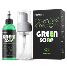 Green Tattoo Soap 4OZ with Foaming Bottle 120Ml, Tattoo Soap Tattoo Supplies for