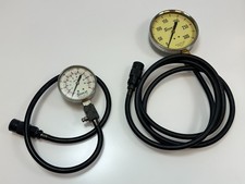 Snap-on Tools Usa 2pc Compression Oil Gauge Tester Set Lot 31918-1 2201-1