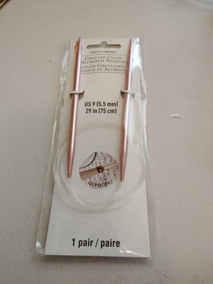 Pony for/Pour Loops & Threads Circular Aluminum Needle Size 9 US, 29 inches NWT