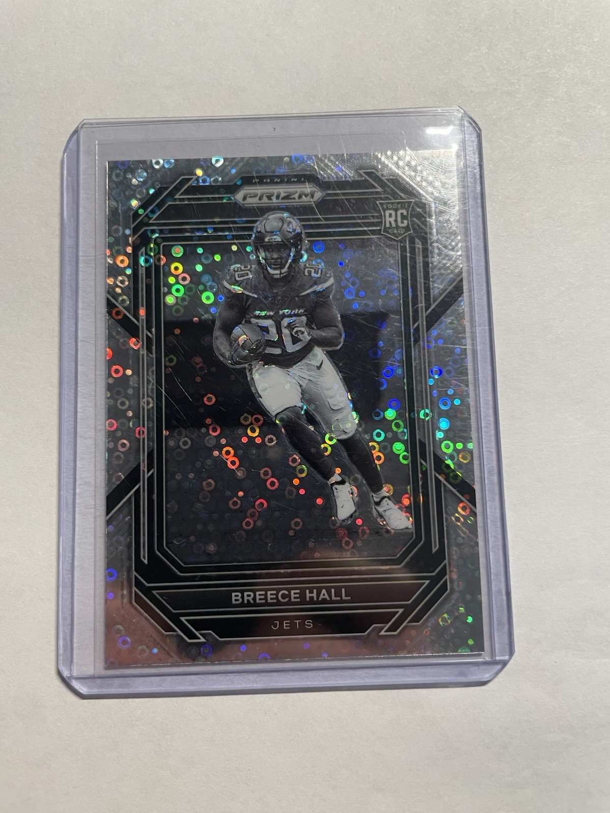 2022 Panini Prizm No Huddle Prizm Breece Hall Rookie #317 New York Jets