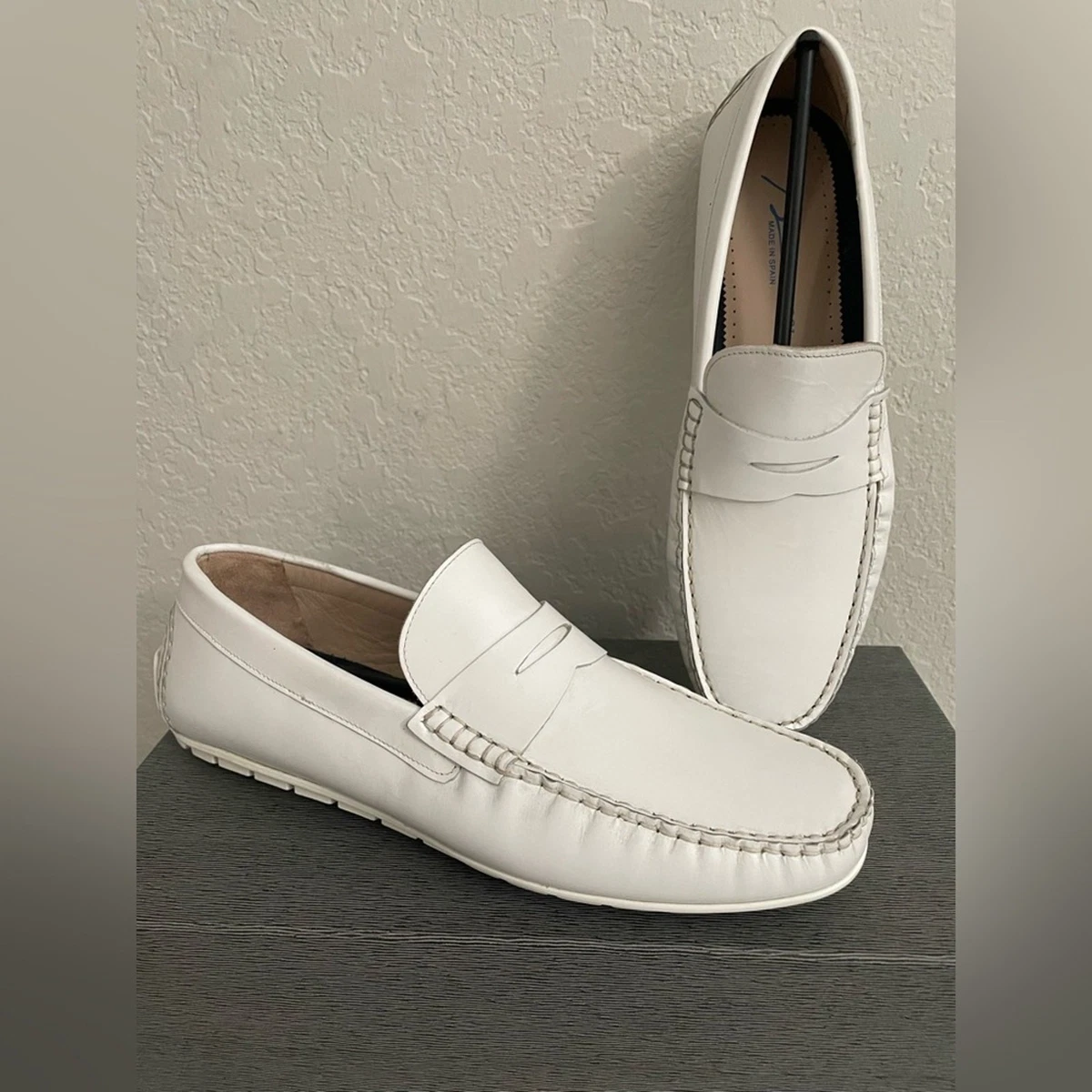 Bacco Bucci White Woven Loafer Men A Men main image 3
