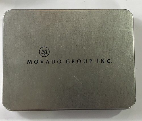 Movado Uhrengrößenwerkzeug-Set Uhrmacher mit Dose