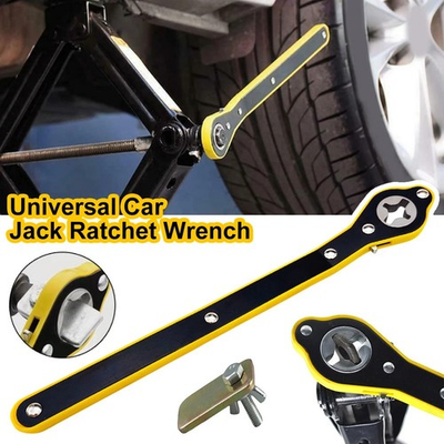 #ad Share Labor Saving Car Jack Ratchet Wrench Long Handle Scissor Jack 360° Knob US $6.49