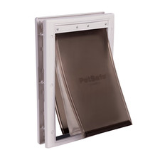 New PetSafe Extreme Weather Pet Door Medium 1-40 lb Dog Cat Energy Efficient