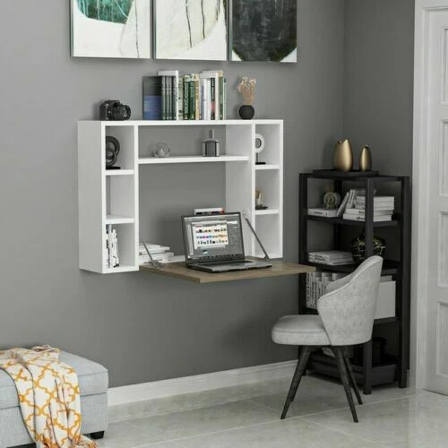 Scrivania moderni in noce per la casa