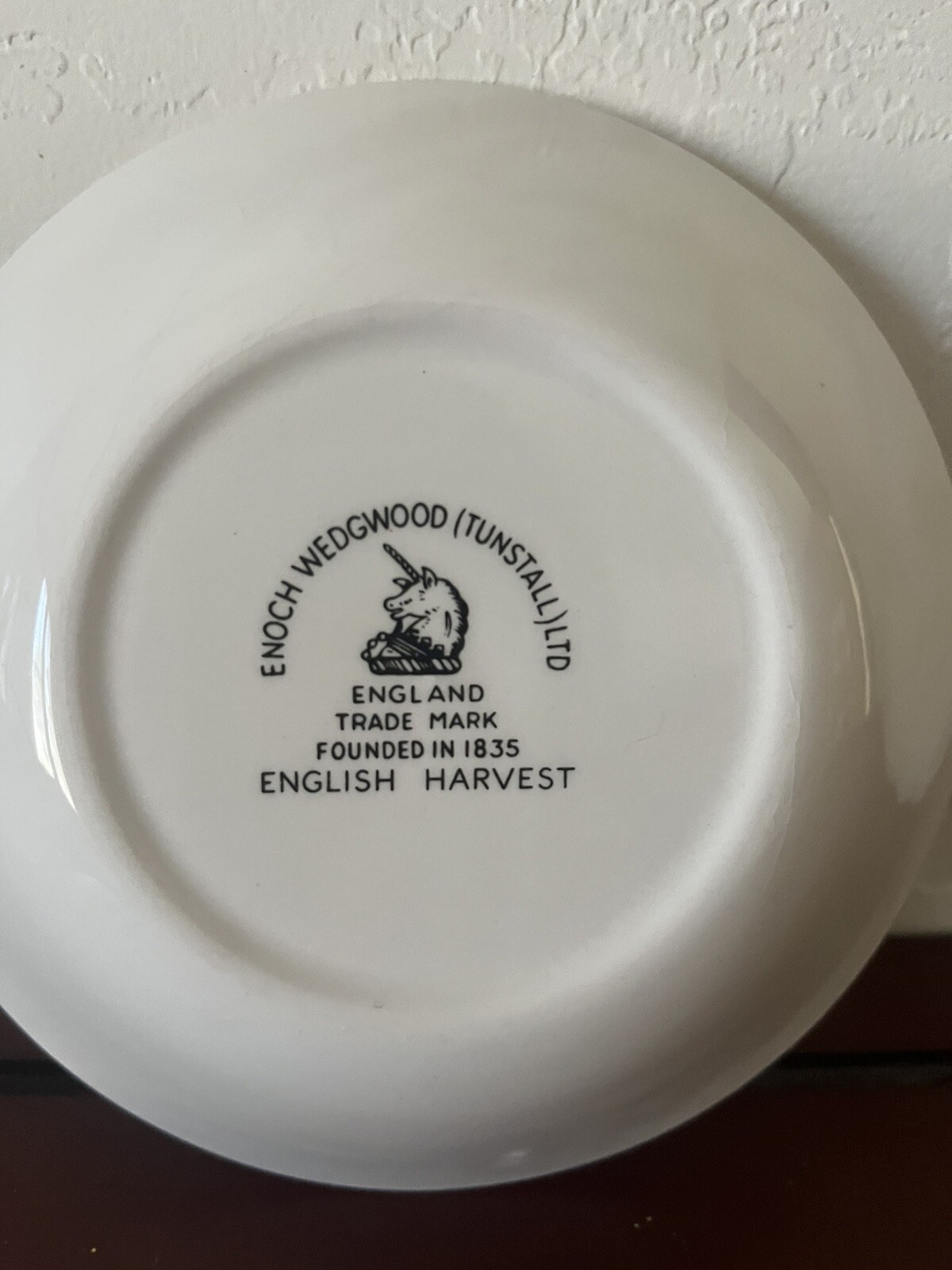 Set of 6 Enoch WEDGWOOD Tunstall Ltd ENGLISH HARVEST Berry Dessert Fruit Bowls