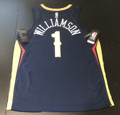 Nike New Orleans Pelicans Zion Williamson Men's Navy Blue Icon