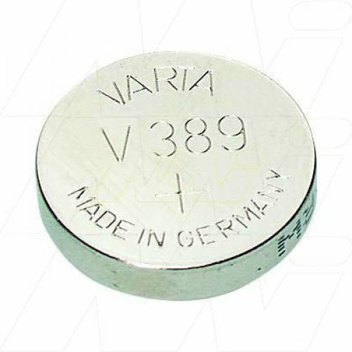 V389 Silver Oxide battery Replaces SR1130, SR1130W, SR41W, SR54, V10GS, V554 - Picture 1 of 2