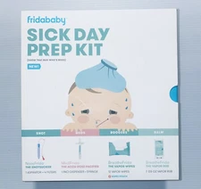 *NEW* Frida Baby Sick Day Prep Kit; Snotsucker,  Pacifier, Wipes, VaporRub