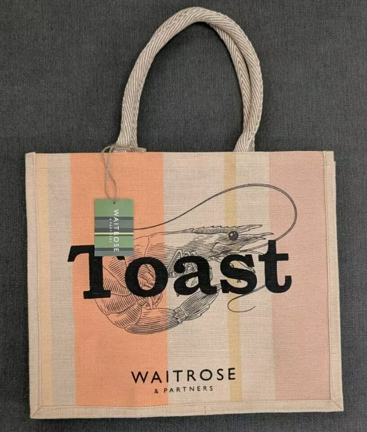 Tart Waitrose Canvas Bag Discount Waitrose Waitrose Large Jute