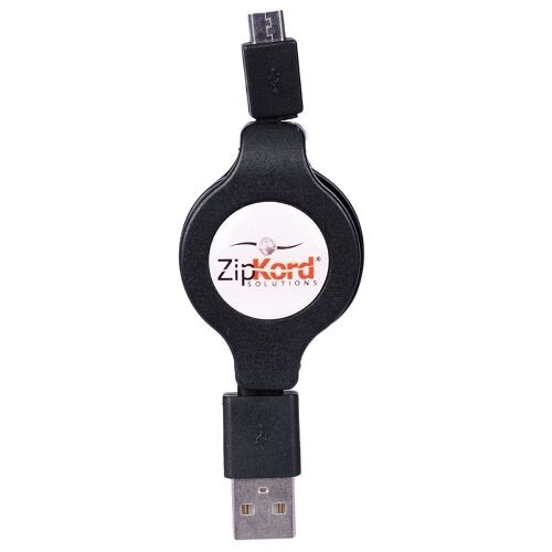 ZipKord 310FBUSB Retractable USB 2.0 to USB Micro Charge & Sync for Android Cell - 第 2/2 張圖片
