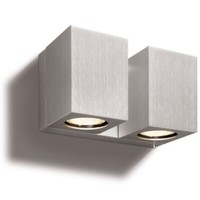 Philips Ecomoods Wandleuchte Tara Mit Schalter Wandlampe Leuchte 2X GU10 2-Flg.