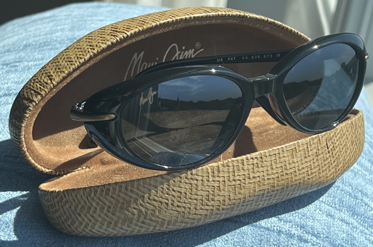 Maui Jim Cabana MJ 147 02 - Black Frame & Neutral Grey 