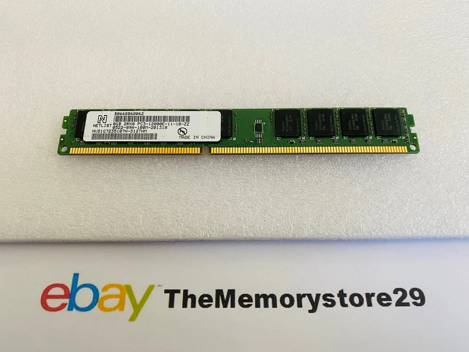 2 x 8GB PC3-12800 1600MHz DDR3 ECC Unbuffered RAM UDIMM Micro server Workstation - Image 2 of 3