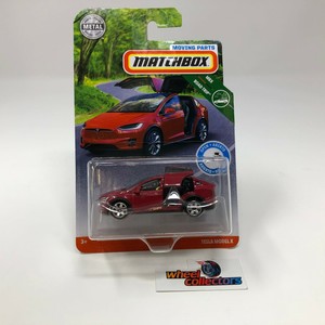 tesla model x matchbox