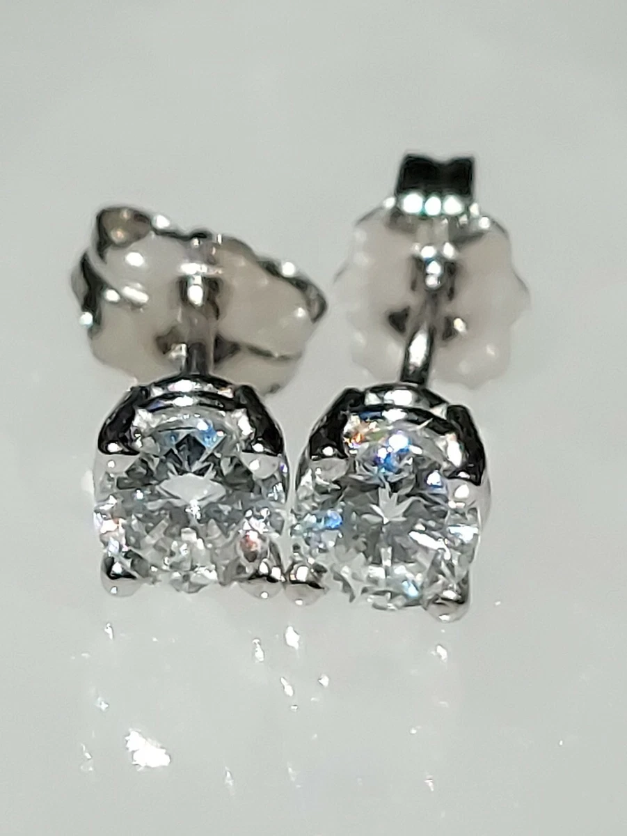 0.4 carat diamond earrings deals