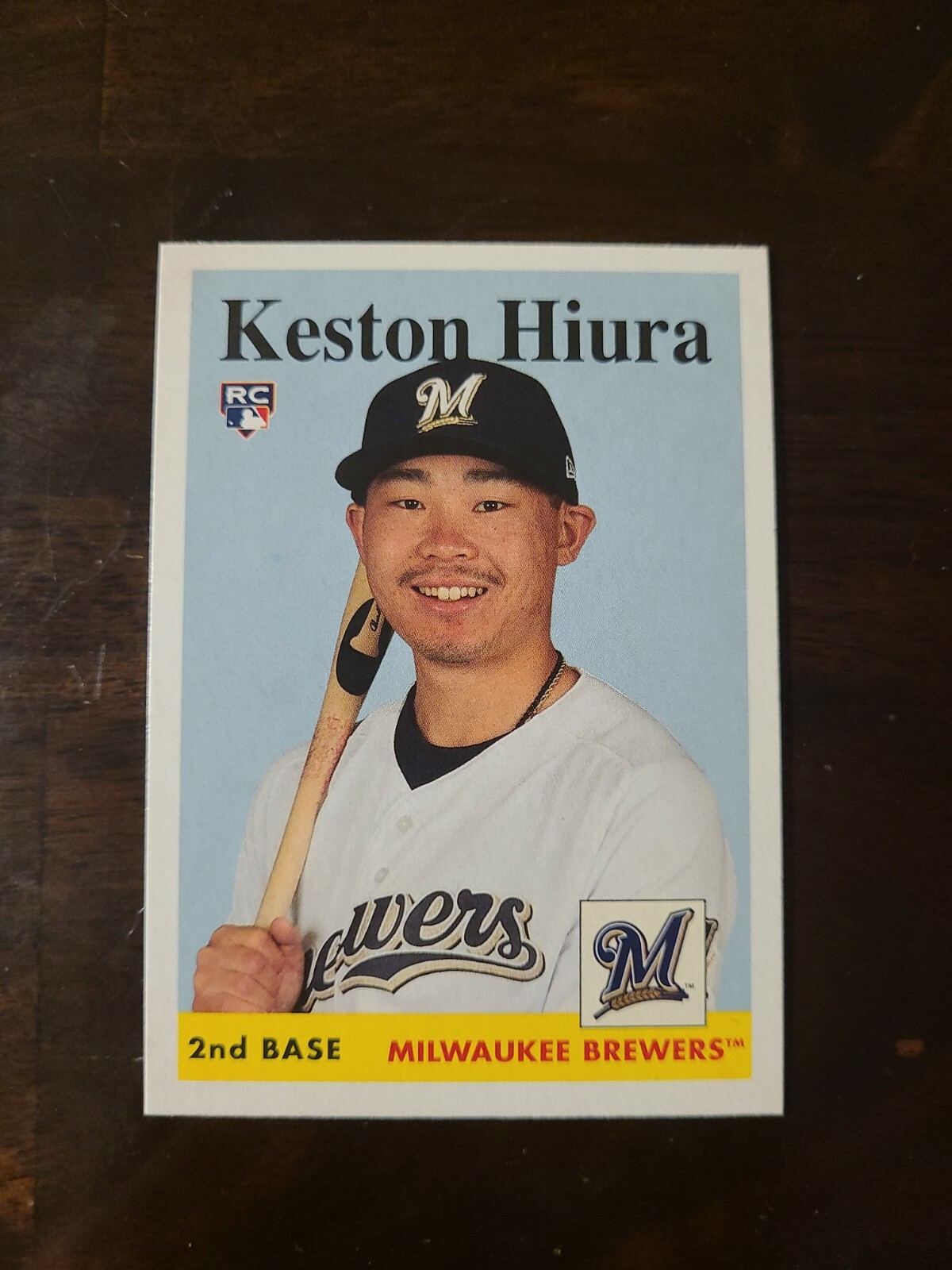 2019 Topps Archives Keston Hiura RC #53 Milwaukee Brewers Rookie