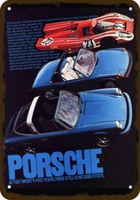 1975 PORSCHE 917 911 & 914 SPORTS CAR Vintage Look DECORATIVE REPLICA METAL SIGN
