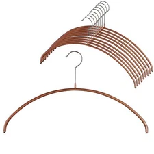 by Reston Lloyd Euro Series Non-Slip Space Saving Steel Clothes Hanger for Sh...