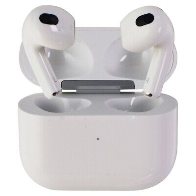 Apple AirPods (3rd Gen) - White (MME73AM/A / A2566) with Apple AirPods (3rd Gen) - White (MME73AM/A / A2566) with