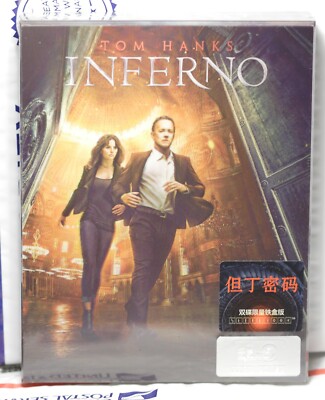 NEW INFERNO BLU-RAY FULL LENTI SLIP STEELBOOK! 2 DISC TYPE B! HDZETA 200! LAST 1