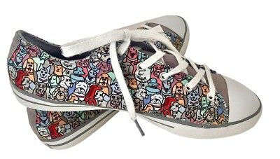 Skechers BOBS FOR DOGS Bingo Woof Pack Sneakers Lace Up Memory