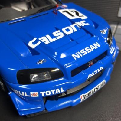 AUTOart 1/18 JGTC 2002 Calsonic Skyline Undisplayed item | eBay