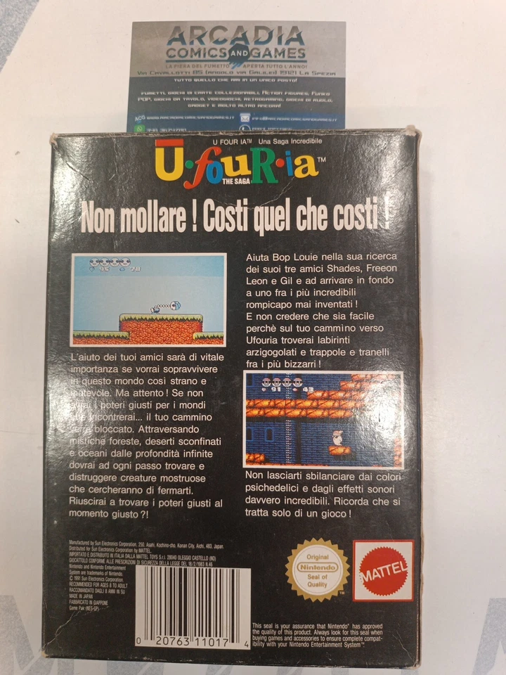 Ufouria NES PAL A  Nintendo Entertainment System Versione ITA Senza Manuale, foto 2 di 5