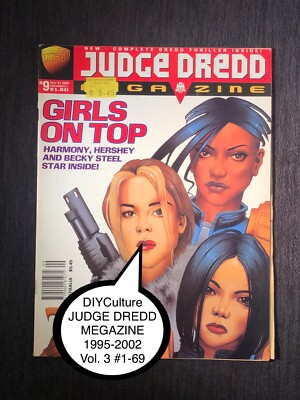 2000AD JUDGE DREDD MEGAZINE Volume 3 #1-69 Comic/Prog quantity discounts