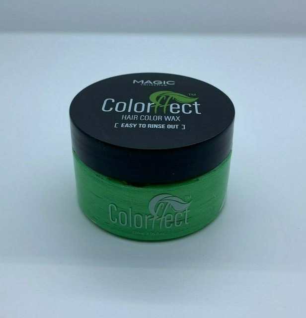 GREEN COLOR WAX TEMPORARY EASY TO RINSE OUT HAIR COLOR eBay