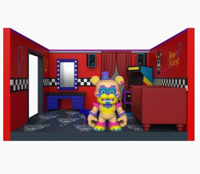 Five Nights at Freddy's Security Room Snap Playset