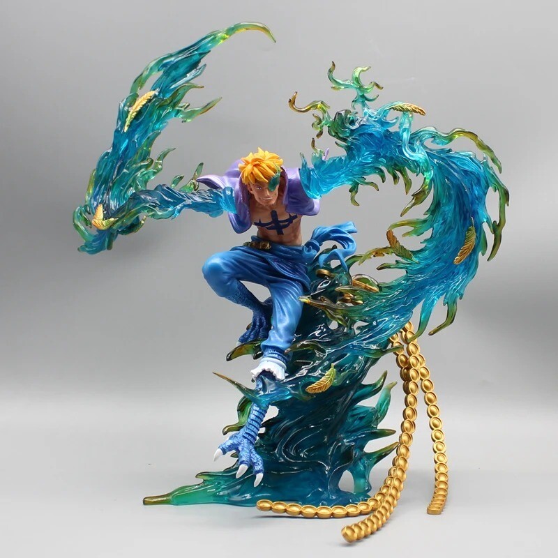 ✅ PROMO! Figurine One Piece Marco Forme Phoenix Hybride Collection Premium