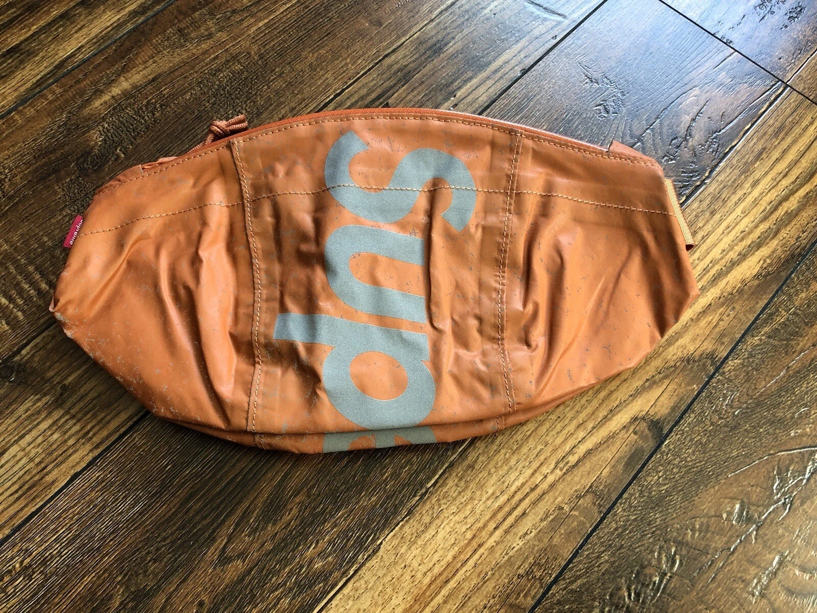 Supreme étanche réfléchissante taille mouchetée orange FW20