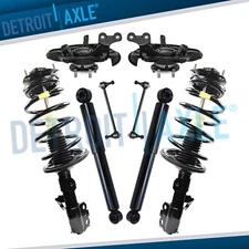 Front Knuckles Wheel Hub Struts Sway Bars Rear Shocks for Lexus RX350 RX450h
