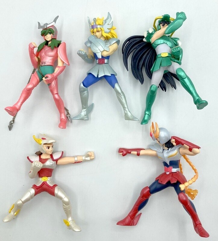 Knights of the Zodiac Saint Seiya HGIF set of 5 gashapon